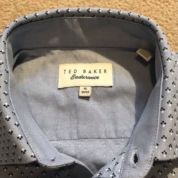 Ted Baker size M (32/33) button up dress shirt - Picture 5 of 6